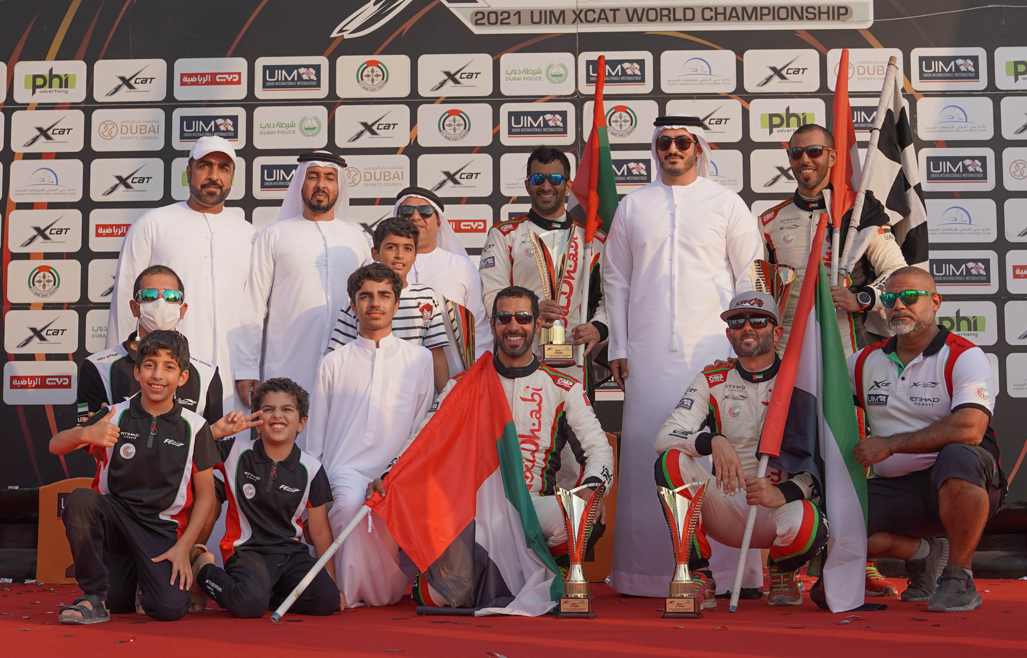 Team Abu Dhabi duo end season on a high as Dubai Police clinch XCAT world title